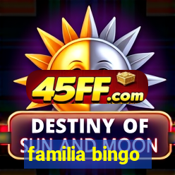 familia bingo